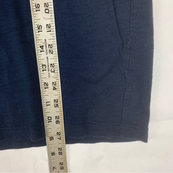 Everlane mens large navy blue Short Sleeve Tee essentials Classic Crew Neck - Picture 7 of 7